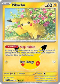 Pikachu (033/128) [ME 30th Celebration] Holofoil - None