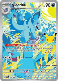 Nidorina (30th Celebration) (Pokemon Center Exclusive) (101) [ME Mega Evolution Promo] Holofoil - Promo