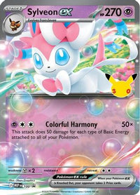 Sylveon ex (30th Celebration) (100) [ME Mega Evolution Promo] Holofoil - Promo