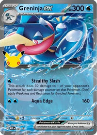 Greninja ex (30th Celebration) (099) [ME Mega Evolution Promo] Holofoil - Promo