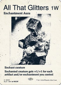 All That Glitters (0001) -  (SLZ-001) - Secret Lair x MSCHF: The Zeta Set