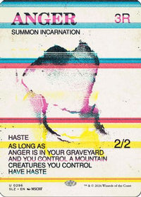 Anger (0296) -  (SLZ-296) - Secret Lair x MSCHF: The Zeta Set