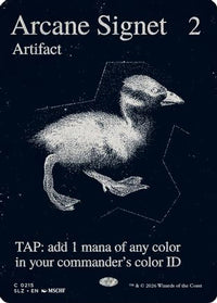 Arcane Signet (0215) -  (SLZ-215) - Secret Lair x MSCHF: The Zeta Set