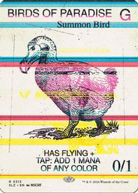Birds of Paradise (0313) -  (SLZ-313) - Secret Lair x MSCHF: The Zeta Set