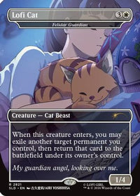 Lofi Cat - Felidar Guardian -  (SLD-2821) - Secret Lair Drop Series