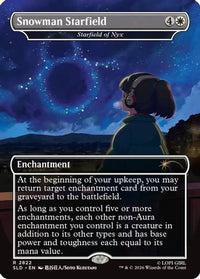 Snowman Starfield - Starfield of Nyx -  (SLD-2822) - Secret Lair Drop Series
