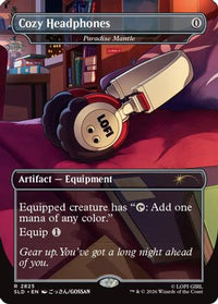 Cozy Headphones - Paradise Mantle -  Foil (SLD-2825) - Secret Lair Drop Series