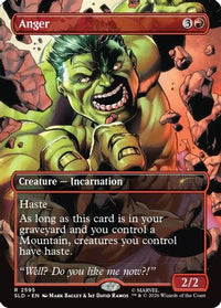 Anger (2595) -  Foil (SLD-2595) - Secret Lair Drop Series