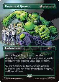 Unnatural Growth (2599) -  (SLD-2599) - Secret Lair Drop Series