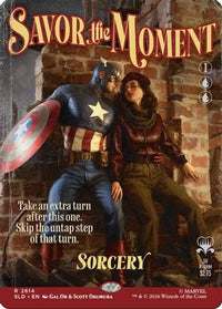 Savor the Moment (2614) -  Foil (SLD-2614) - Secret Lair Drop Series