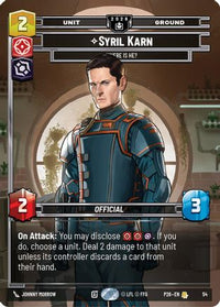 Syril Karn - Where Is He? (54) - Sector and Regional Promos Season 2 Foil