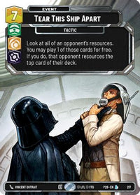 Tear This Ship Apart (Foil) (217) - Sector and Regional Promos Season 2 Foil