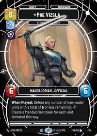 Pre Vizsla - Strong-Willed Ruler (235) - Sector and Regional Promos Season 2 Foil