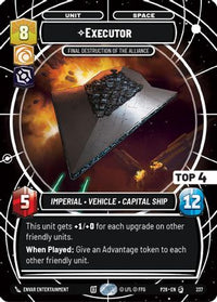 Executor - Final Destruction of the Alliance (Top 4) (237) - Sector and Regional Promos Season 2 Foil