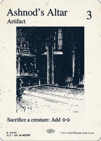 Ashnod's Altar (0095) -  (SLZ-095) - Secret Lair x MSCHF: The Zeta Set