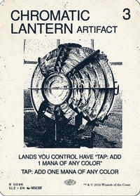 Chromatic Lantern (0096) -  (SLZ-096) - Secret Lair x MSCHF: The Zeta Set