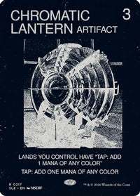 Chromatic Lantern (0217) -  (SLZ-217) - Secret Lair x MSCHF: The Zeta Set