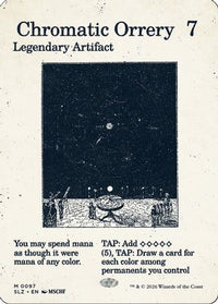 Chromatic Orrery (0097) -  (SLZ-097) - Secret Lair x MSCHF: The Zeta Set