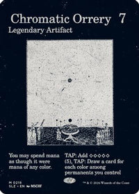 Chromatic Orrery (0218) -  (SLZ-218) - Secret Lair x MSCHF: The Zeta Set