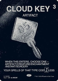 Cloud Key (0220) -  (SLZ-220) - Secret Lair x MSCHF: The Zeta Set
