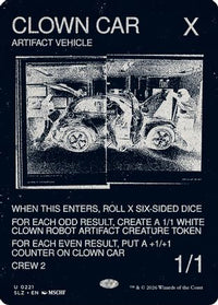 Clown Car (0221) -  (SLZ-221) - Secret Lair x MSCHF: The Zeta Set