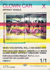 Clown Car (0342) -  (SLZ-342) - Secret Lair x MSCHF: The Zeta Set