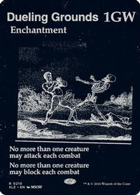 Dueling Grounds (0210) -  (SLZ-210) - Secret Lair x MSCHF: The Zeta Set
