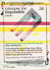 Glimpse the Impossible (0300) -  (SLZ-179) - Secret Lair x MSCHF: The Zeta Set