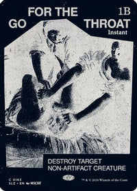 Go for the Throat (0163) -  (SLZ-163) - Secret Lair x MSCHF: The Zeta Set