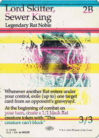 Lord Skitter, Sewer King (0288) -  (SLZ-288) - Secret Lair x MSCHF: The Zeta Set