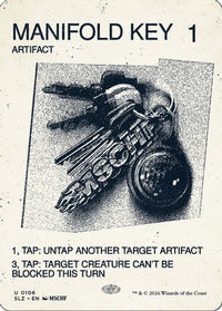Manifold Key (0106) -  (SLZ-106) - Secret Lair x MSCHF: The Zeta Set