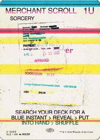Merchant Scroll (0265) -  (SLZ-265) - Secret Lair x MSCHF: The Zeta Set