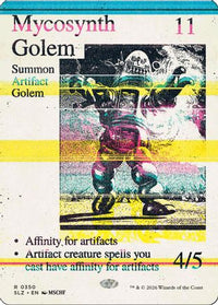 Mycosynth Golem (0350) -  (SLZ-350) - Secret Lair x MSCHF: The Zeta Set