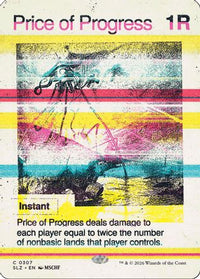 Price of Progress (0307) -  (SLZ-307) - Secret Lair x MSCHF: The Zeta Set