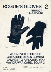 Rogue's Gloves (0111) -  (SLZ-111) - Secret Lair x MSCHF: The Zeta Set