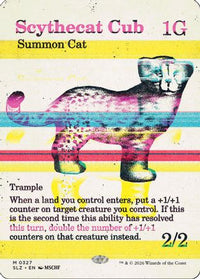 Scythecat Cub (0327) -  (SLZ-327) - Secret Lair x MSCHF: The Zeta Set