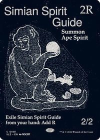 Simian Spirit Guide (0189) -  (SLZ-189) - Secret Lair x MSCHF: The Zeta Set