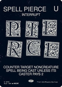 Spell Pierce (0151) -  (SLZ-151) - Secret Lair x MSCHF: The Zeta Set