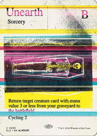 Unearth (0293) -  (SLZ-293) - Secret Lair x MSCHF: The Zeta Set