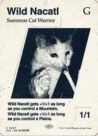 Wild Nacatl (0087) -  (SLZ-087) - Secret Lair x MSCHF: The Zeta Set