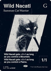 Wild Nacatl (0208) -  (SLZ-208) - Secret Lair x MSCHF: The Zeta Set
