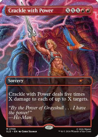Crackle with Power -  Foil (SLD-2769) - Secret Lair Drop Series