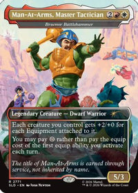 Man-At-Arms, Master Tactician - Bruenor Battlehammer -  (SLD-2771) - Secret Lair Drop Series