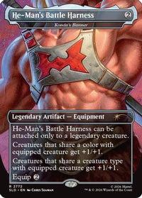 He-Man's Battle Harness - Konda's Banner -  (SLD-2772) - Secret Lair Drop Series