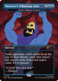 Skeletor's Villainous Glee - Tasha's Hideous Laughter -  (SLD-2774) - Secret Lair Drop Series