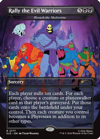 Rally the Evil Warriors - Breach the Multiverse -  (SLD-2777) - Secret Lair Drop Series