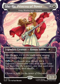 She-Ra, Princess of Power - Sisay, Weatherlight Captain -  (SLD-2778) - Secret Lair Drop Series