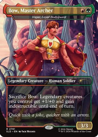 Bow, Master Archer - Hajar, Loyal Bodyguard -  (SLD-2781) - Secret Lair Drop Series