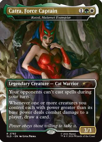 Catra, Force Captain - Kutzil, Malamet Exemplar -  Foil (SLD-2782) - Secret Lair Drop Series