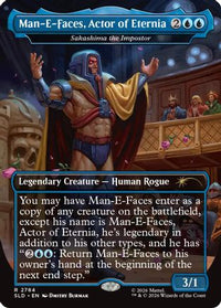 Man-E-Faces, Actor of Eternia - Sakashima the Impostor -  Foil (SLD-2784) - Secret Lair Drop Series